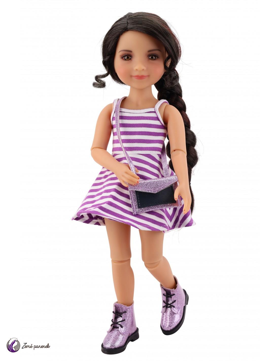 Obleček Ruby Red Fashion Friends Ultraviolet 36 cm