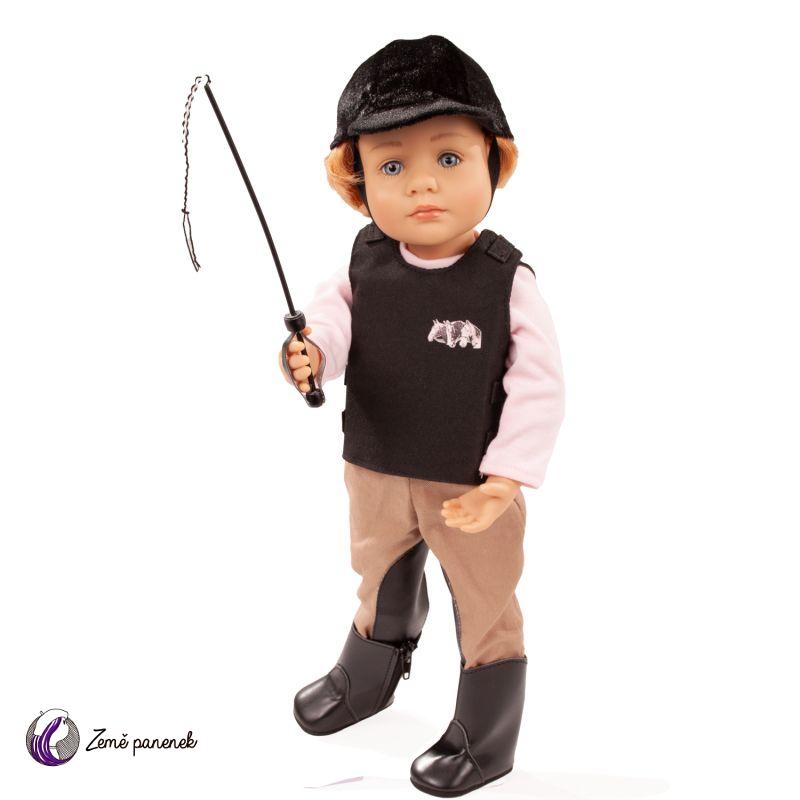 Obleček jezdecký XM na panenku 36 cm