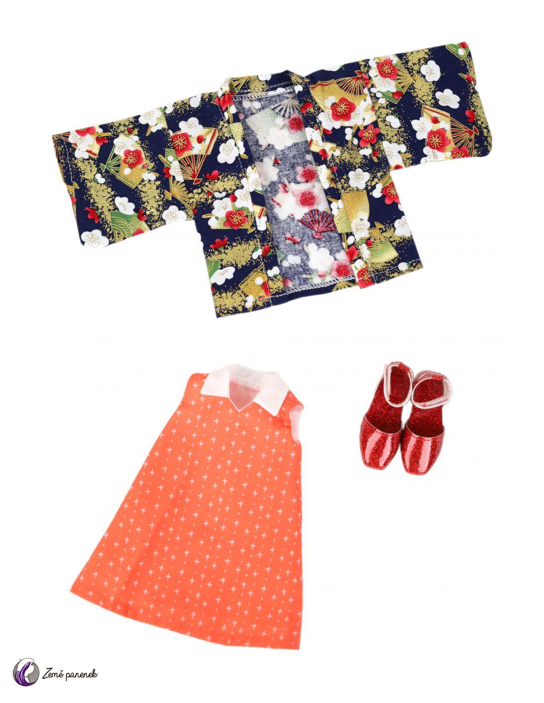 Obleček Ruby Red Siblies Tokyo Love na 30 cm