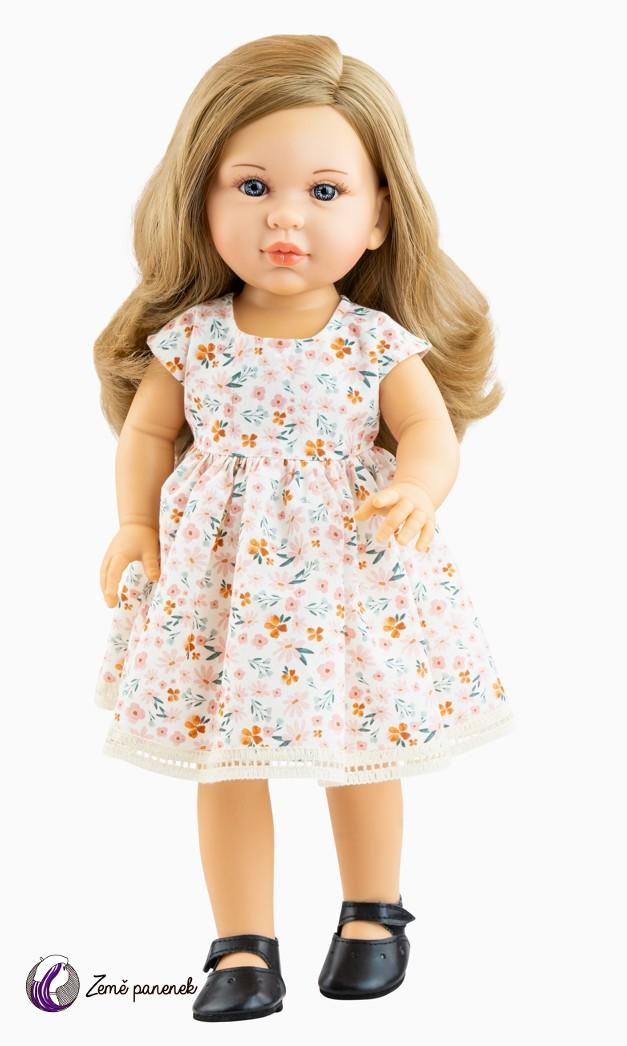 Obleček šaty s kvítečky