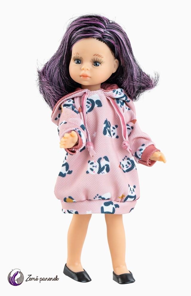 Obleček Mikonové šatky na Las Miniamigas 21 cm