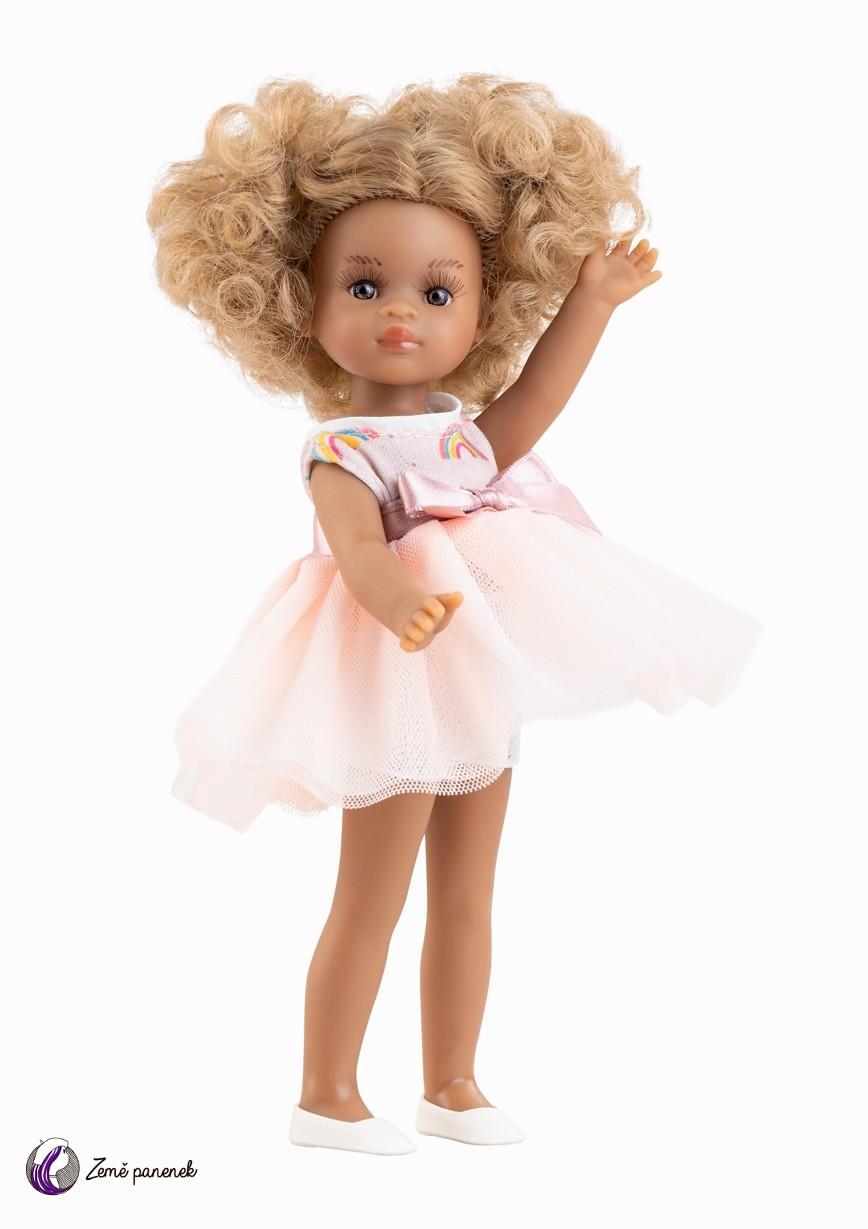 Obleček Šatičky s mašličkou na Las Miniamigas 21 cm