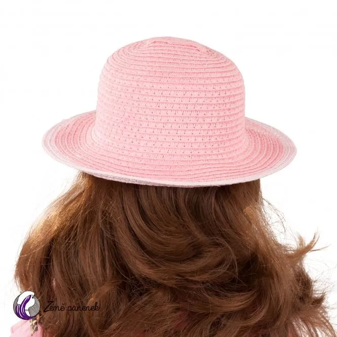 Götz Klobouk růžový M/XL na panenky 45-50 cm