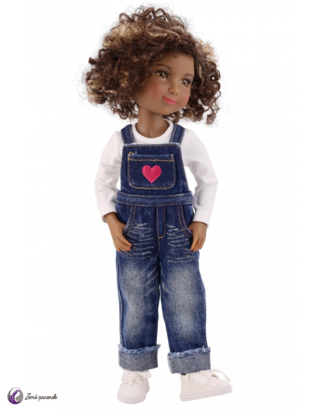 Obleček Ruby Red Fashion Friends Dungaree Day 36 cm