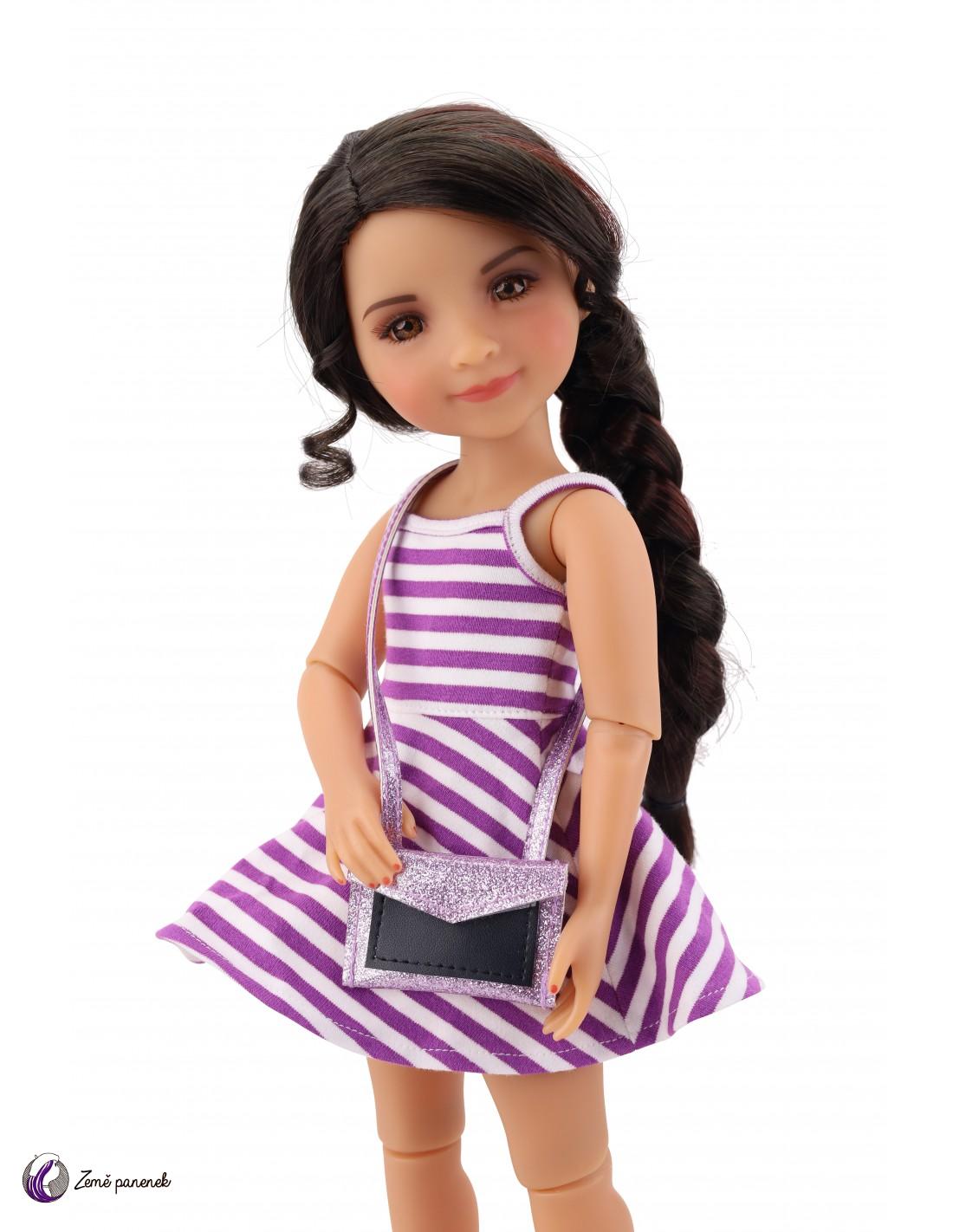 Obleček Ruby Red Fashion Friends Ultraviolet 36 cm