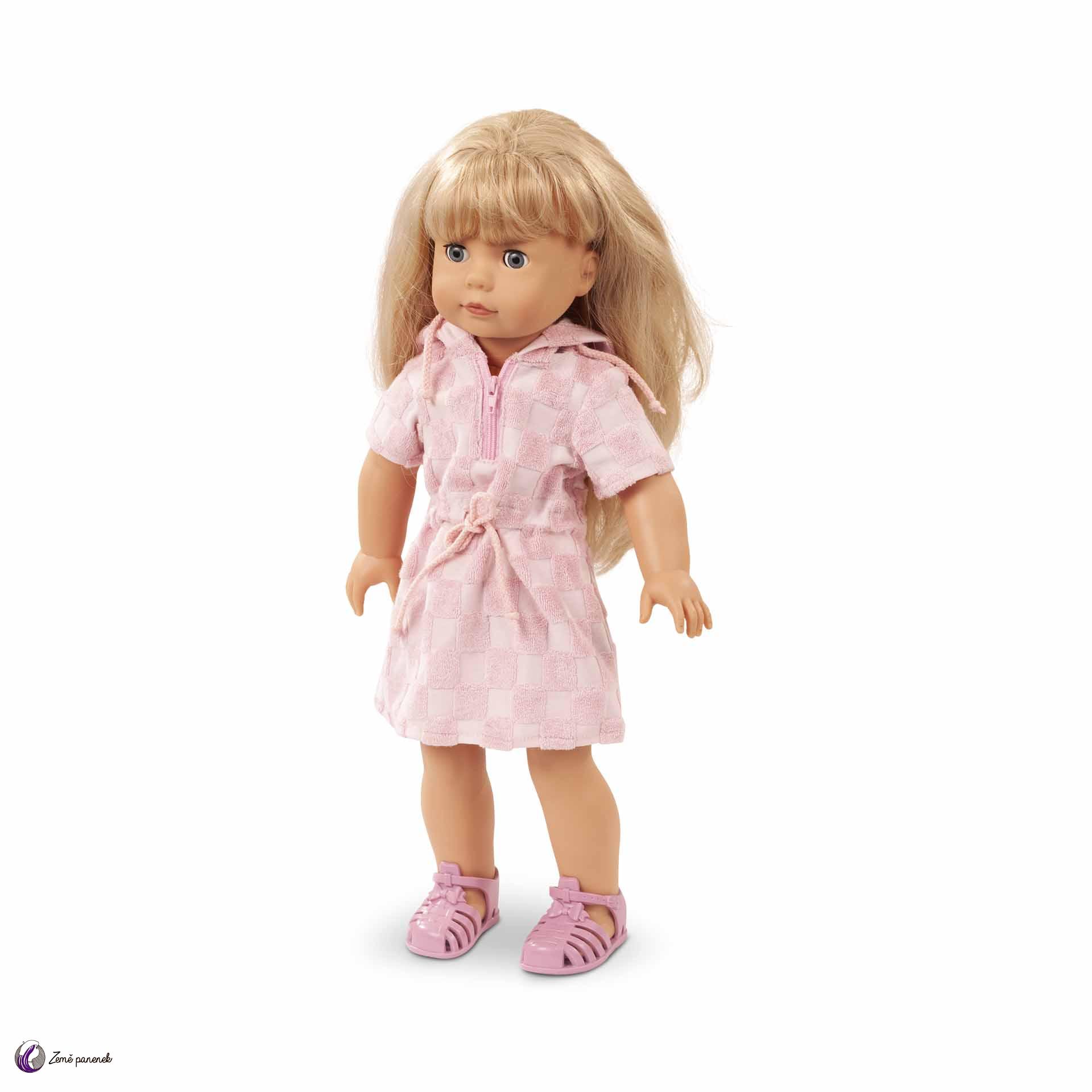 Götz Obleček Župan a sandálky pro panenky 42-50 cm