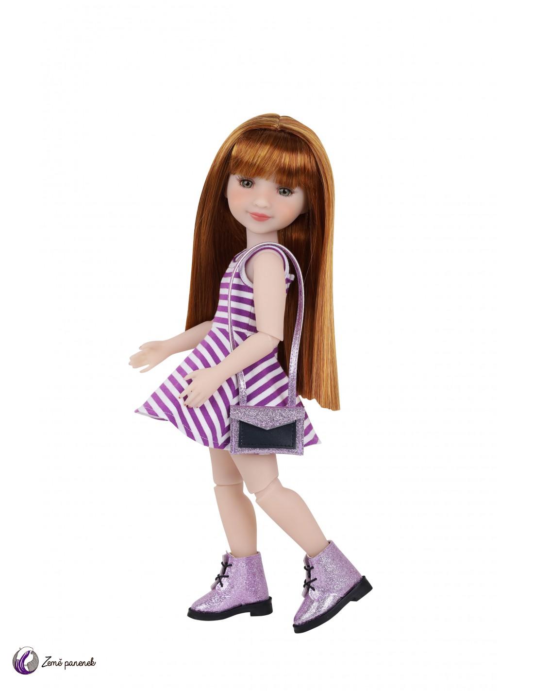 Obleček Ruby Red Fashion Friends Ultraviolet 36 cm