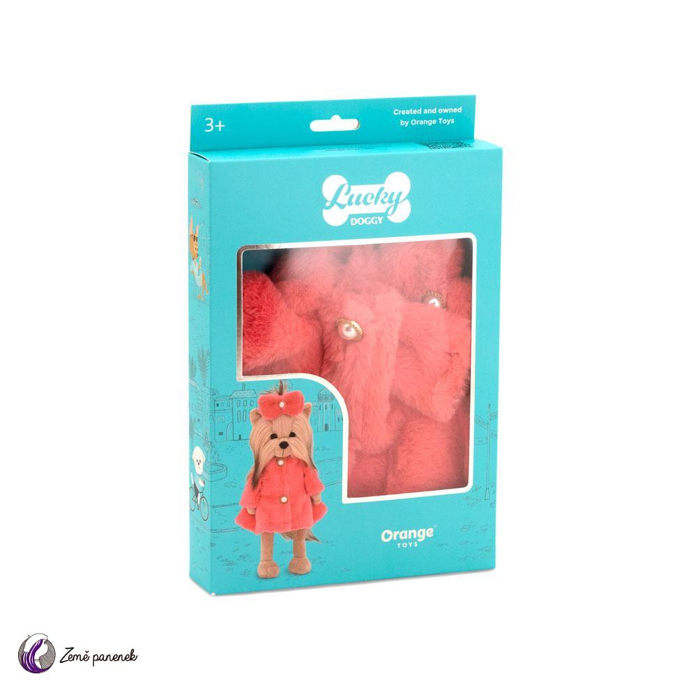 Obleček pro Lucky Doggy - komplet Červený kabátek
