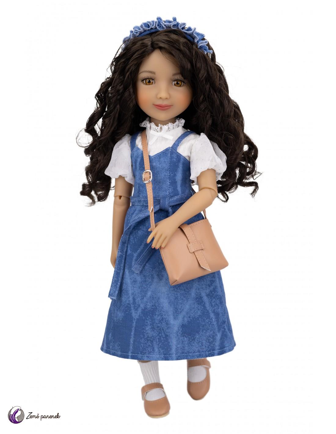 Obleček  Ruby Red Fashion Friends Bliss on Blue na 36 cm