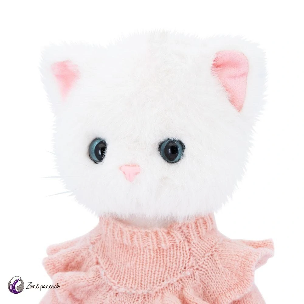 Lucky Kitty Sophie Denim Hearts