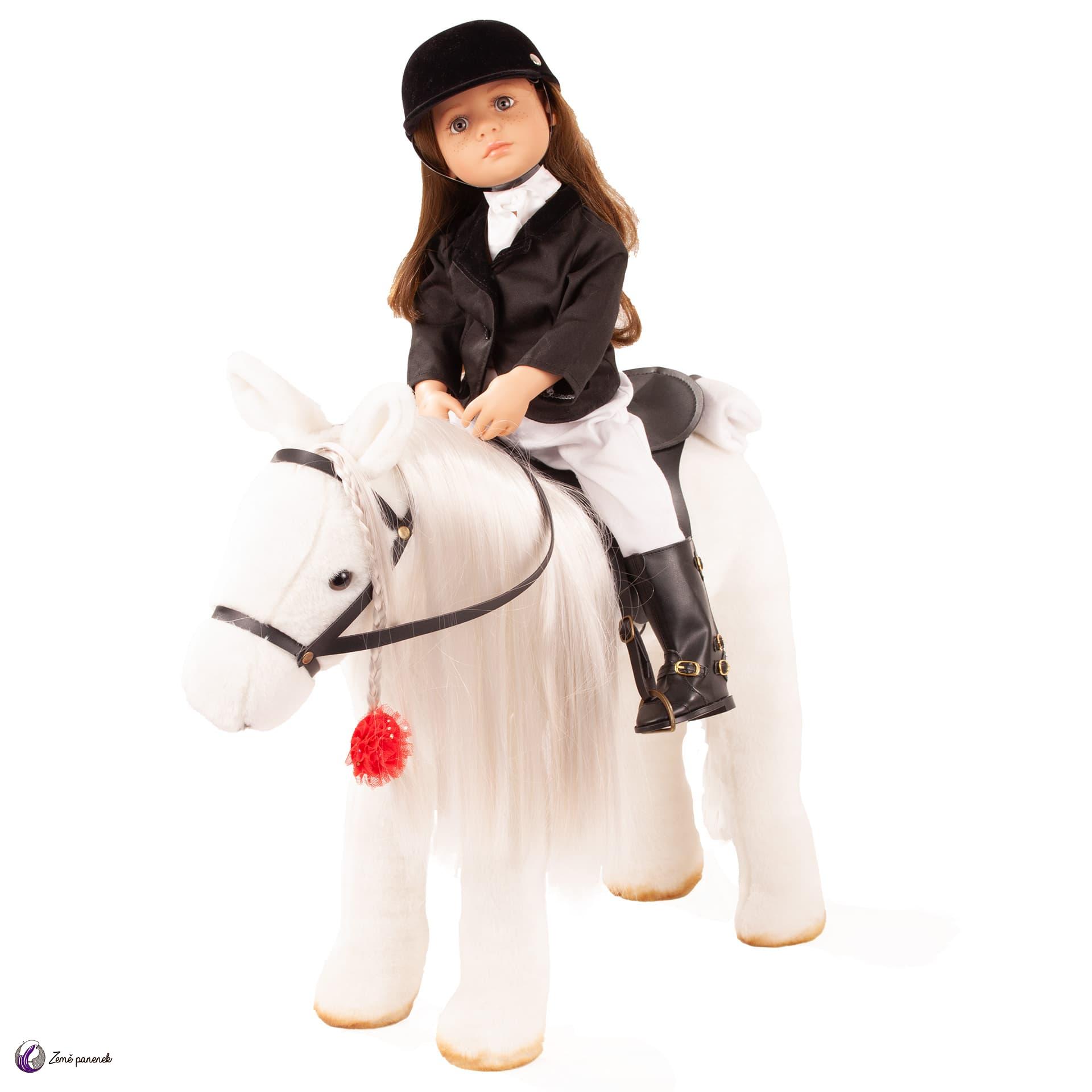 Götz kůň bílý lipicán česací (cca 50 cm)