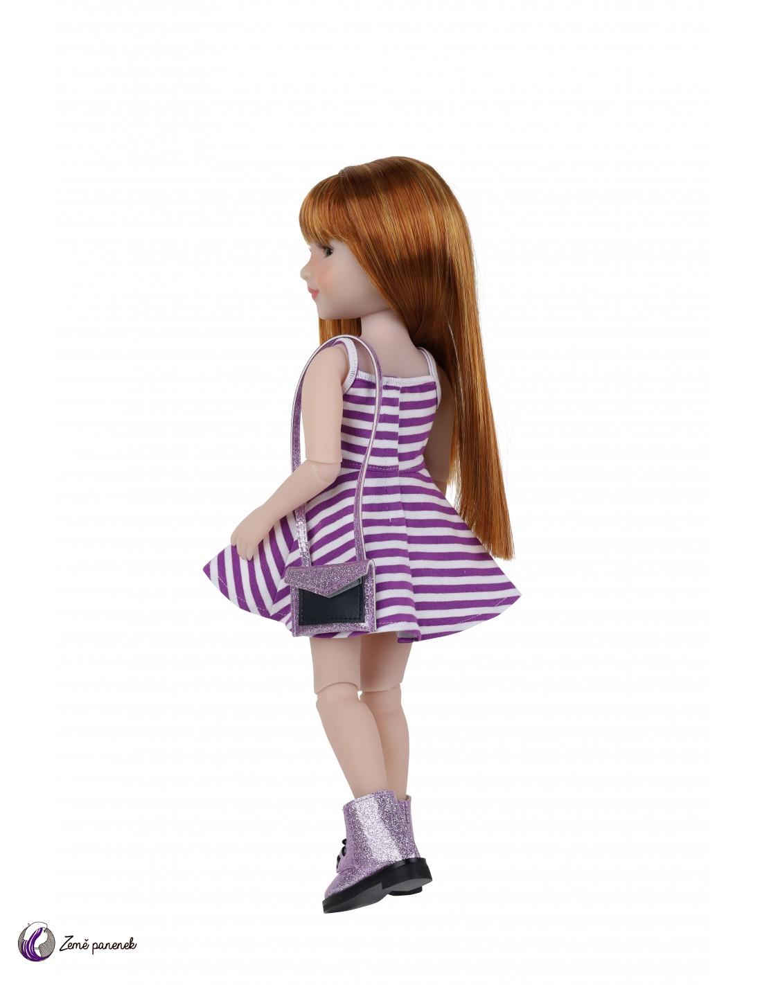 Obleček Ruby Red Fashion Friends Ultraviolet 36 cm