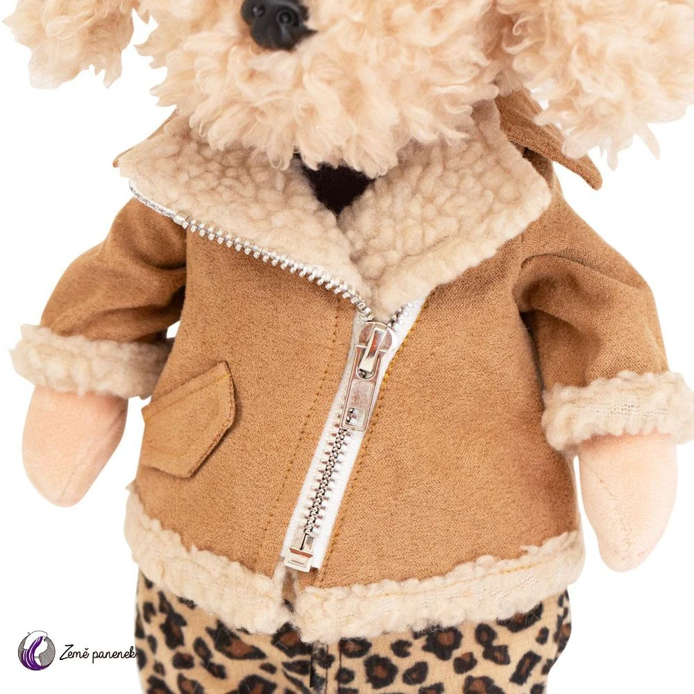Lucky Doggy Fendi Leopard Outfit