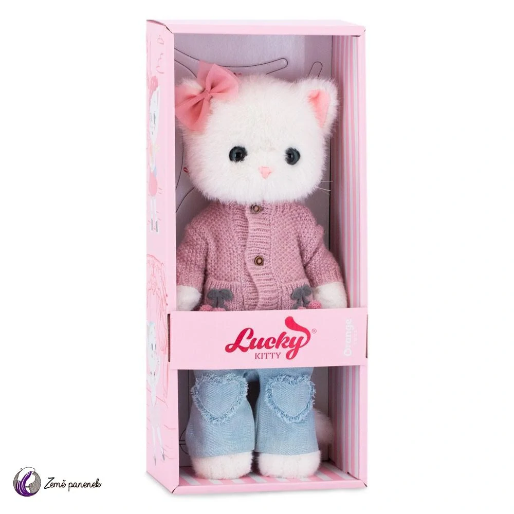 Lucky Kitty Sophie Knitted Cherries
