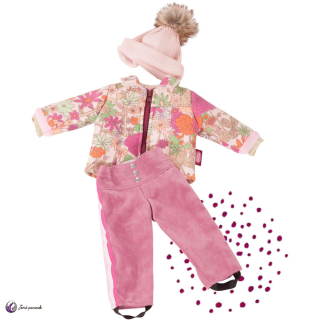 Götz Obleček Winter combo Blooms pro panenky 42-50 cm