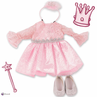 Götz Obleček šaty princezna pro panenky 36 cm