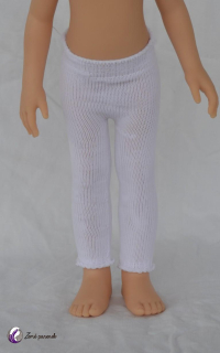 Legíny bílé na Las Amigas 32 cm