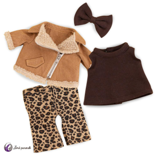 Obleček pro Lucky Doggy - komplet Leopard Outfit