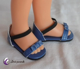 Boty modré sandálky na Paola Reina 32 cm