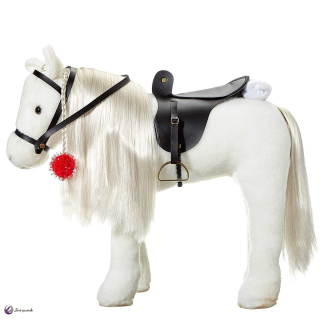Götz kůň bílý lipicán česací (cca 50 cm)