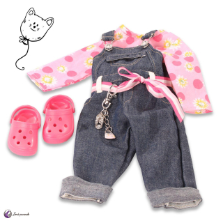 Obleček Dungarees Set